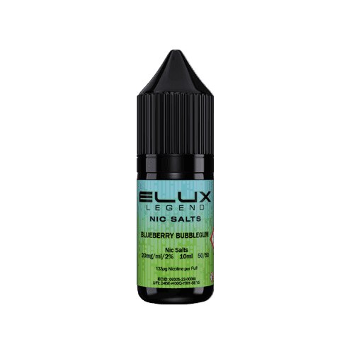 Blueberry Bubblegum Nic Salt by Elux Legend - 10ml E-liquid - 10mg E-Liquid