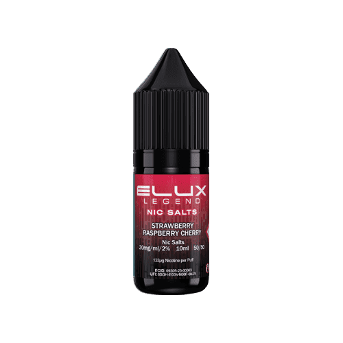 Strawberry Raspberry Cherry Nic Salt by Elux Legend - 10ml E-liquid - 10mg E-Liquid