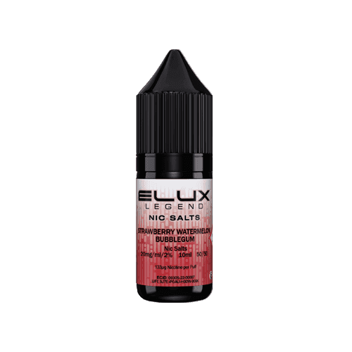 Strawberry Watermelon Bubblegum Nic Salt by Elux Legend - 10ml E-liquid - 10mg E-Liquid