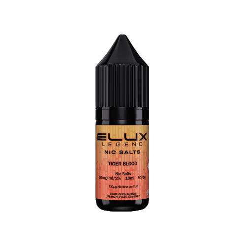 Tiger Blood Nic Salt by Elux Legend - 10ml E-liquid - 10mg E-Liquid