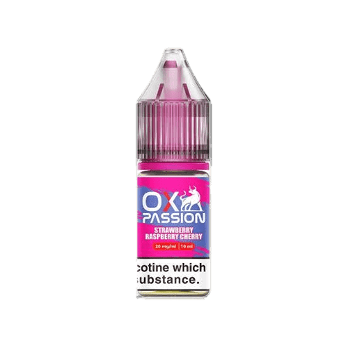 Strawberry Raspberry Cherry Nic Salt By Oxva OX Passion - 10ml E-Liquid - 10mg E-Liquid