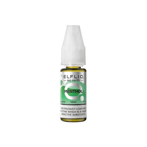 Menthol Elfliq by Elf Bar - 10ml Nic Salt E-liquid - 10mg E-Liquid