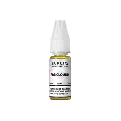 P B Cloudd Elfliq by Elf Bar - 10ml Nic Salt E-liquid - 10mg E-Liquid