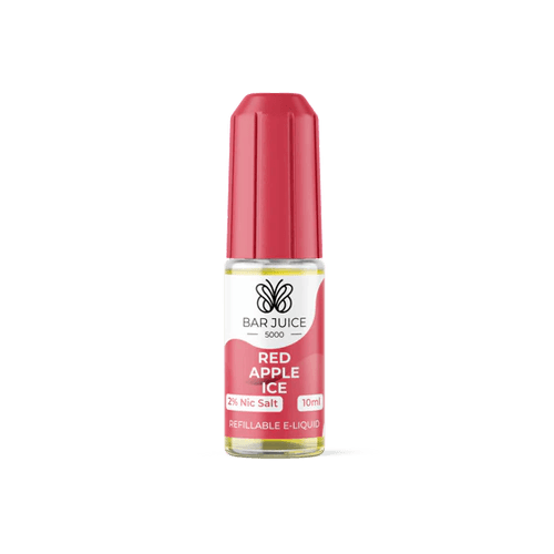 Red Apple Ice Bar Juice 5000 - Nic Salt E Liquid - 10mg E-Liquid