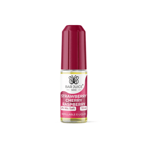 Strawberry Cherry Raspberry Bar Juice 5000 - Nic Salt E Liquid - 10mg E-Liquid