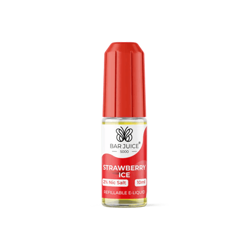 Strawberry Ice Bar Juice 5000 - Nic Salt E Liquid - 10mg E-Liquid