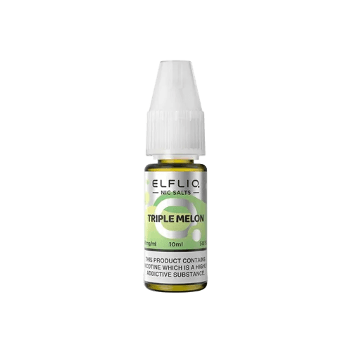 Triple Melon Elfliq by Elf Bar - 10ml Nic Salt E-liquid - 10mg E-Liquid