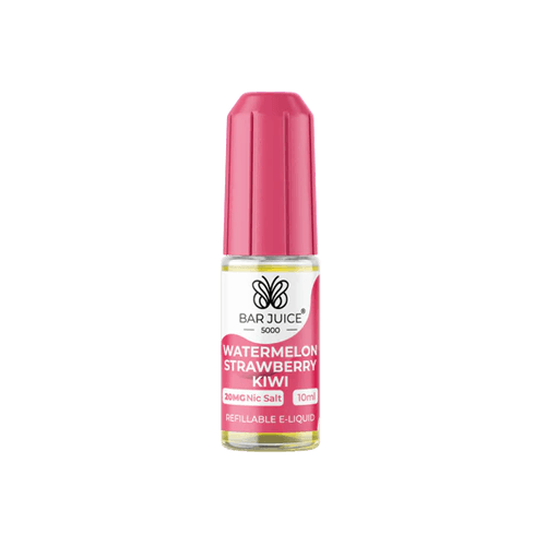 Watermelon Strawberry Kiwi Bar Juice 5000 - Nic Salt E Liquid - 10mg E-Liquid