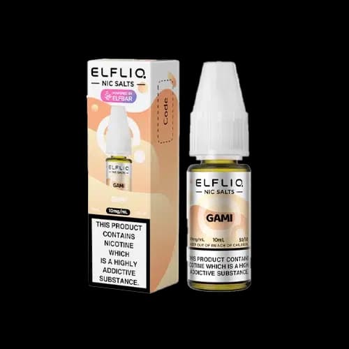 Gami Elfliq by Elf Bar - 10ml Nic Salt E-liquid - 10mg E-Liquid