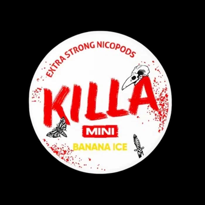 Killa Mini Banana Ice Nicotine Pouches - Killa Nicotine Pouches