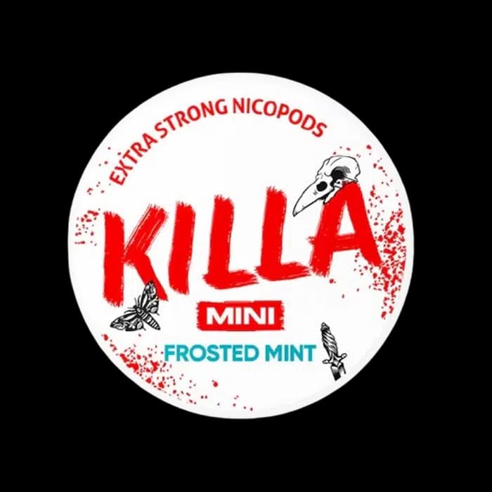 Killa Mini Frosted Mint Nicotine Pouches - Killa Nicotine Pouches