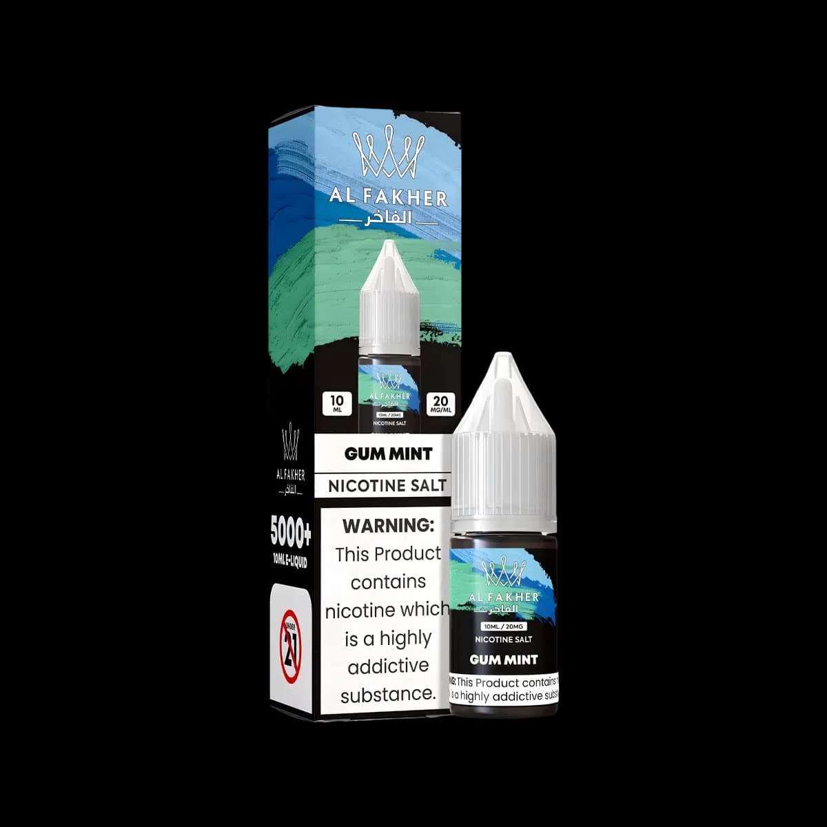 Gum Mint Nic Salt E-Liquid by Al Fakher 10ml - 10mg E-Liquid