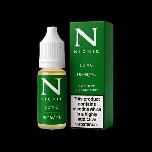 Nic Nic 50 50 Nicotine Shot by Nic Nic - 10ml E-Liquid