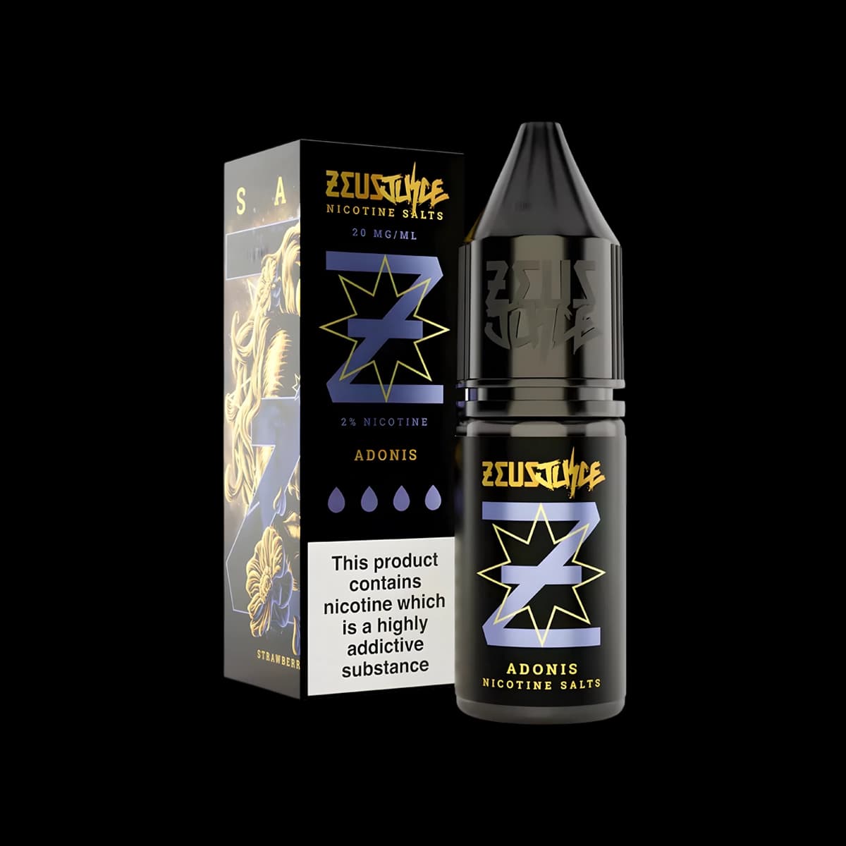 Adonis Nic Salt E-Liquid by Zeus Juice - 10mg E-Liquid