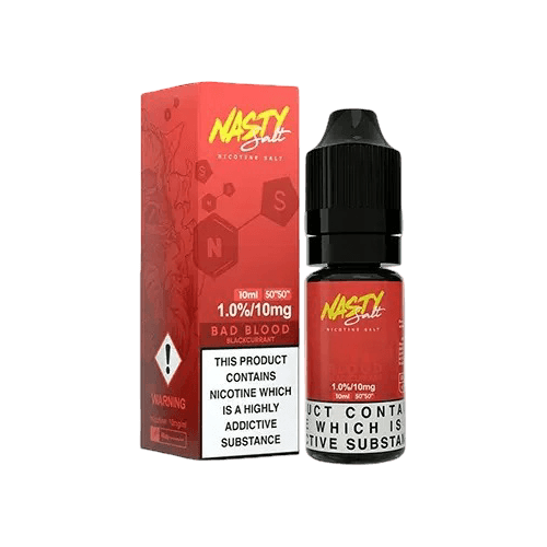 Bad Blood Nic Salt E-liquid by Nasty Salts - 10mg E-Liquid