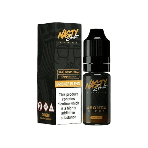 Bronze Nic Salt E-liquid by Nasty Salts - 10mg E-Liquid
