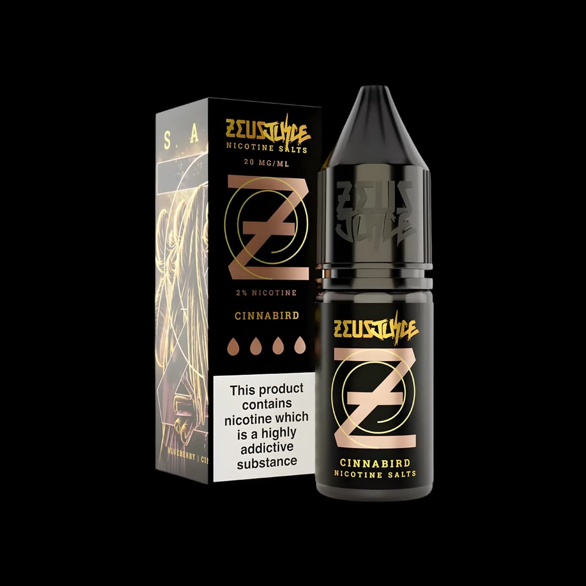 Cinnabird Nic Salt E-Liquid by Zeus Juice - 10mg E-Liquid