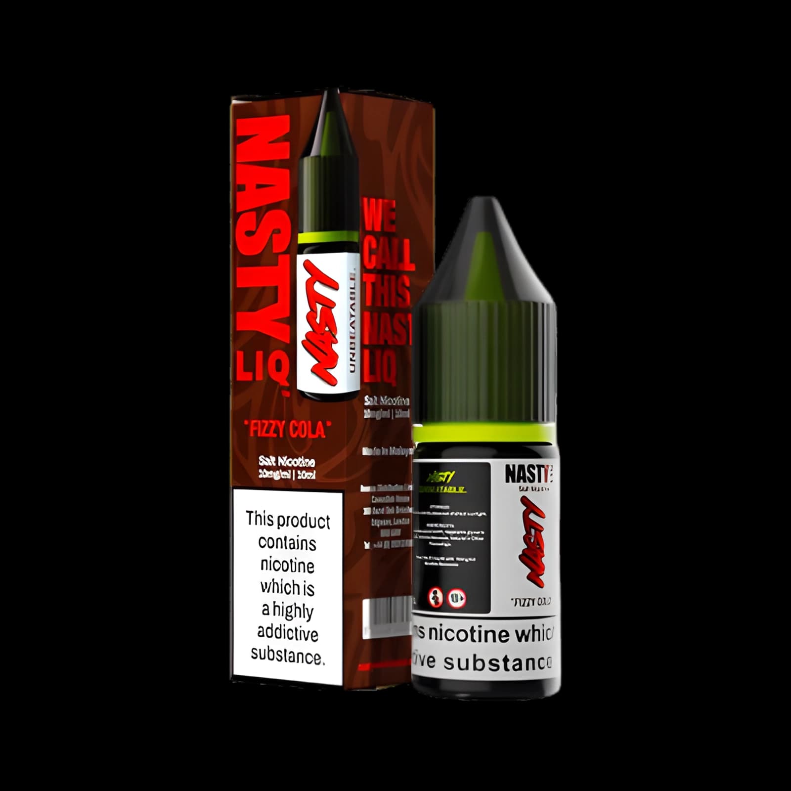 Fizzy Cola Nic Salt E-Liquid by Nasty Liq - 10mg E-Liquid