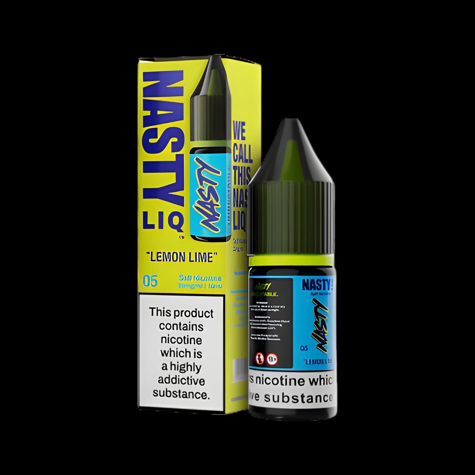 Lemon Lime Nic Salt E-Liquid by Nasty Liq - 10mg E-Liquid