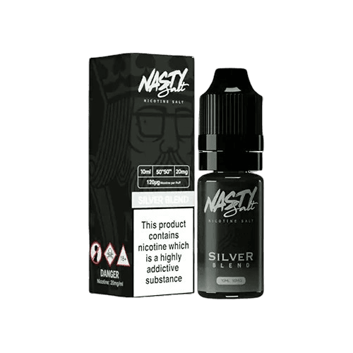Silver Nic Salt E-liquid by Nasty Salts - 10mg E-Liquid