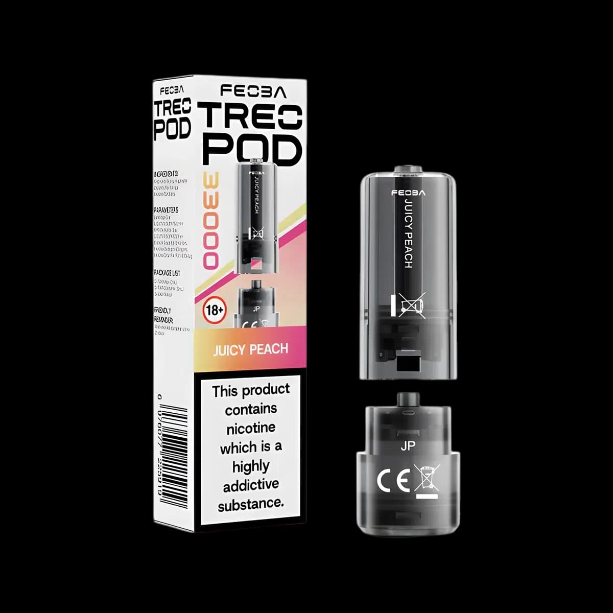 Feoba Treo 33K Prefilled Pods   Refill Containers - Pod Systems