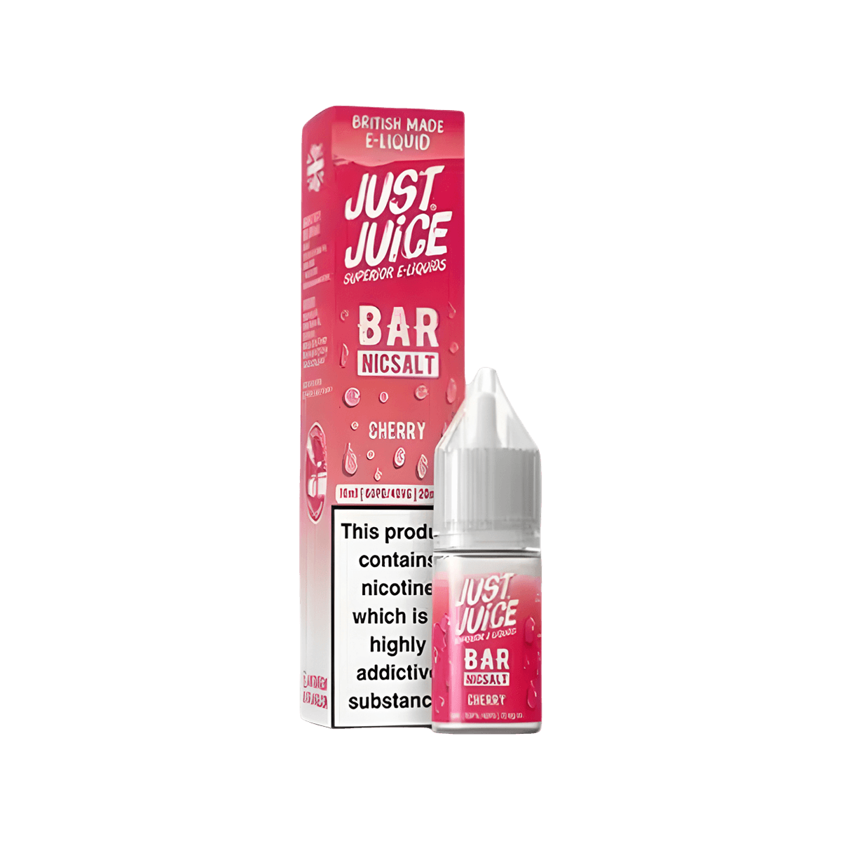 Cherry Nic Salt E-Liquid by Just Juice Bar - 10ml E-Liquid