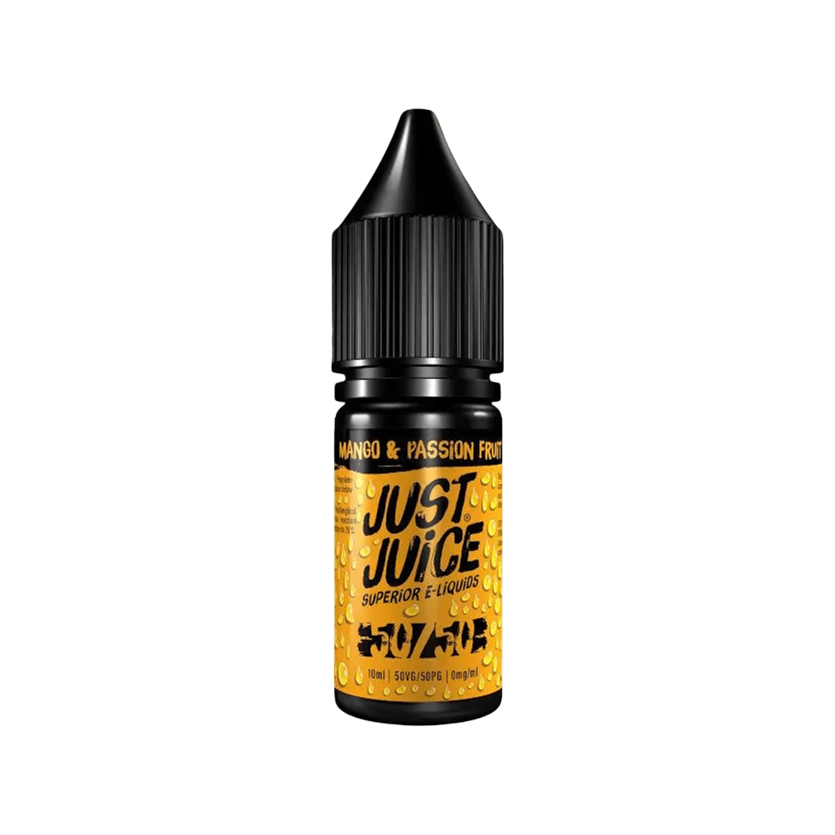 Mango and Passion Fruit E-Liquid by Just Juice 50 50 - 10ml E-Liquid