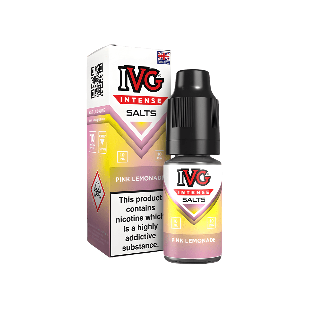 Pink Lemonade E-Liquid by IVG Intense Salts - 10mg E-Liquid