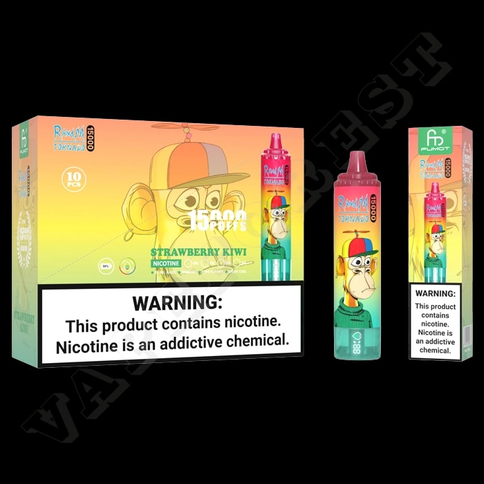 RandM Tornado 15000 Strawberry Kiwi