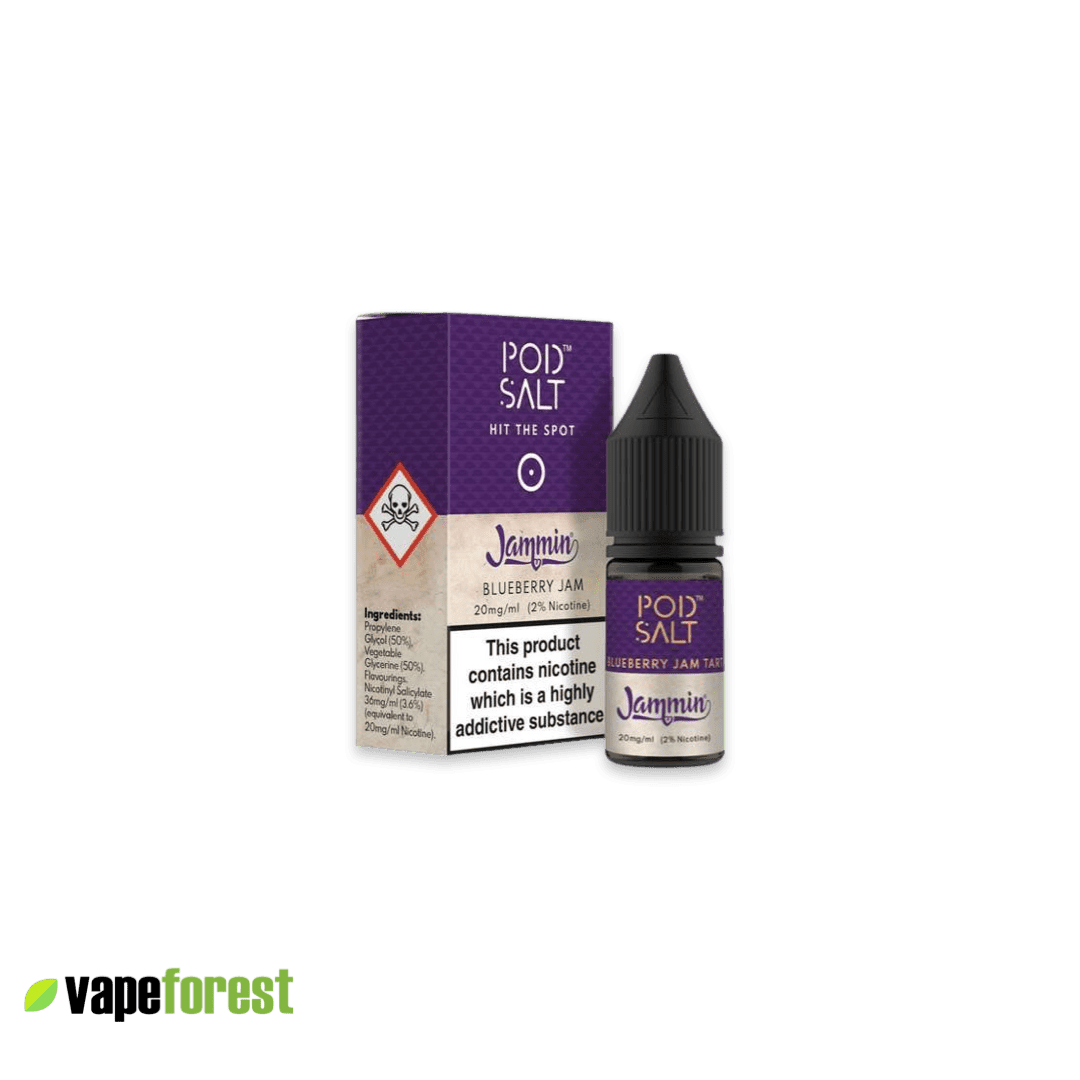 Pod Salt Blueberry Jam Tart Nic Salt E-Liquid