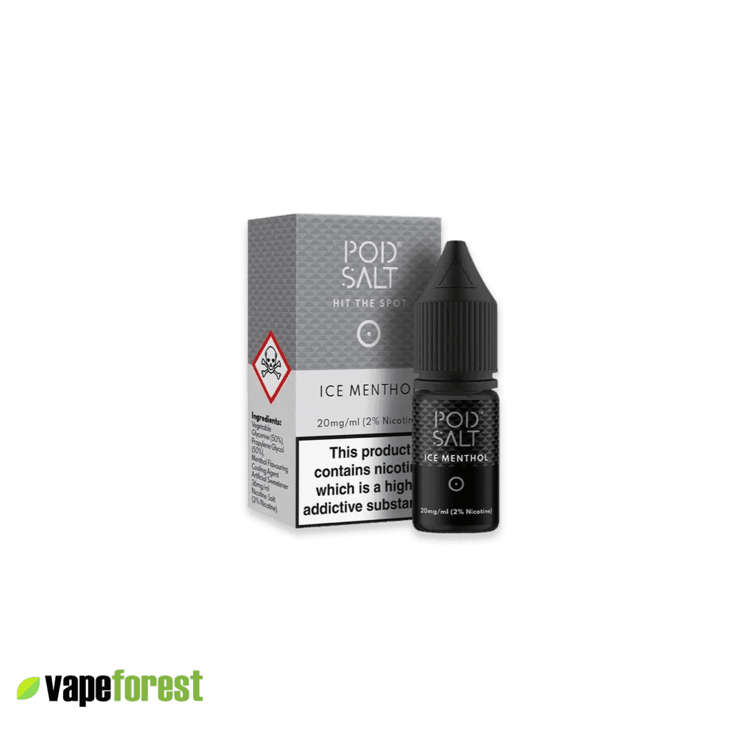 Pod Salt   Nic Salt E-Liquid   Ice Menthol - Pod Systems