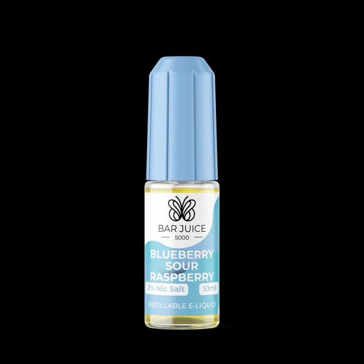 Blueberry Sour Raspberry Bar Juice 5000 - Nic Salt E Liquid - E-Liquids