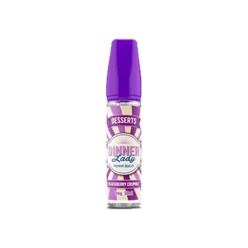 Blackberry Crumble by Dinner Lady - 50ml Shortfill E-liquid - 0mg E-Liquid
