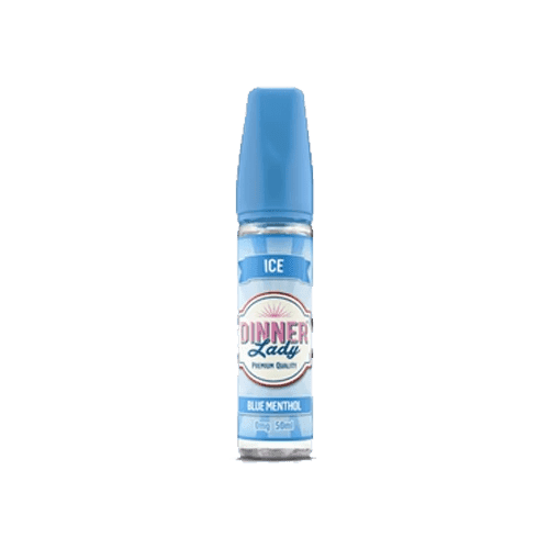 Blue Menthol by Dinner Lady - 50ml Shortfill E-liquid - 0mg E-Liquid