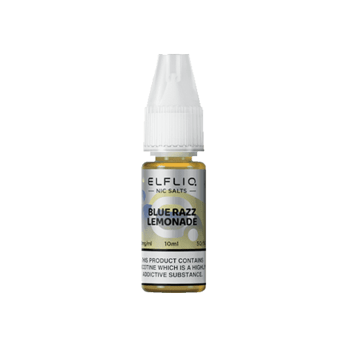 Blue Razz Lemonade Elfliq by Elf Bar - 10ml Nic Salt E-liquid - 10mg E-Liquid