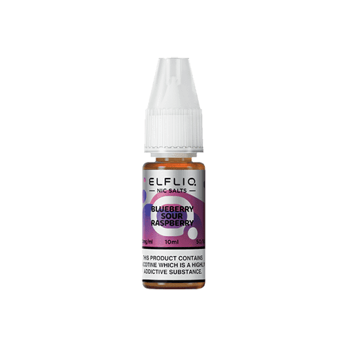 Blueberry Sour Raspberry Elfliq by Elf Bar - 10ml Nic Salt E-liquid - 10mg E-Liquid