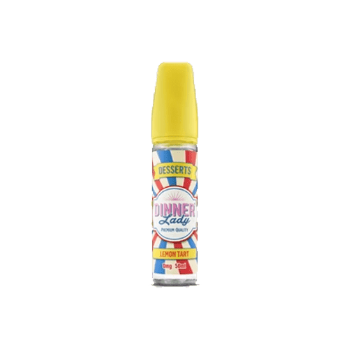 Lemon Tart by Dinner Lady - 50ml Shortfill E-liquid - 0mg E-Liquid