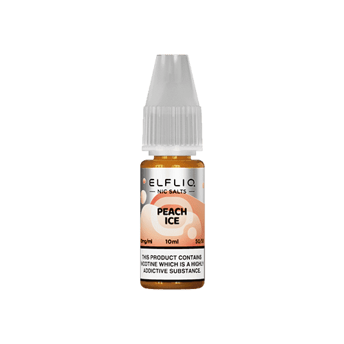 Peach Ice Elfliq by Elf Bar - 10ml Nic Salt E-liquid - E-Liquids