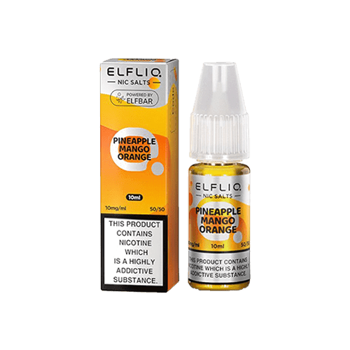 Pineapple Mango Orange Elfliq by Elf Bar - 10ml Nic Salt E-liquid - E-Liquids