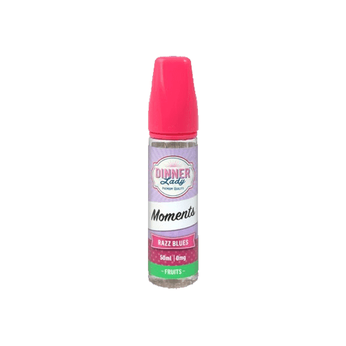 Razz Blues by Dinner Lady Moments - 50ml Shortfill E-liquid - E-Liquids