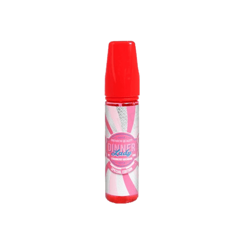 Strawberry Macaroon by Dinner Lady - 50ml Shortfill E-liquid - 0mg E-Liquid