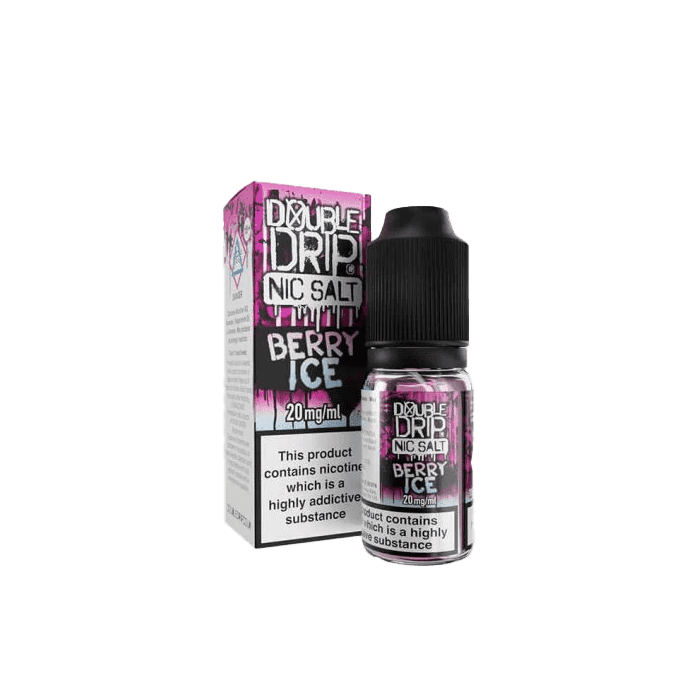 Berry Ice by Double Drip  10ml Nic Salt E-liquid - E-Liquids