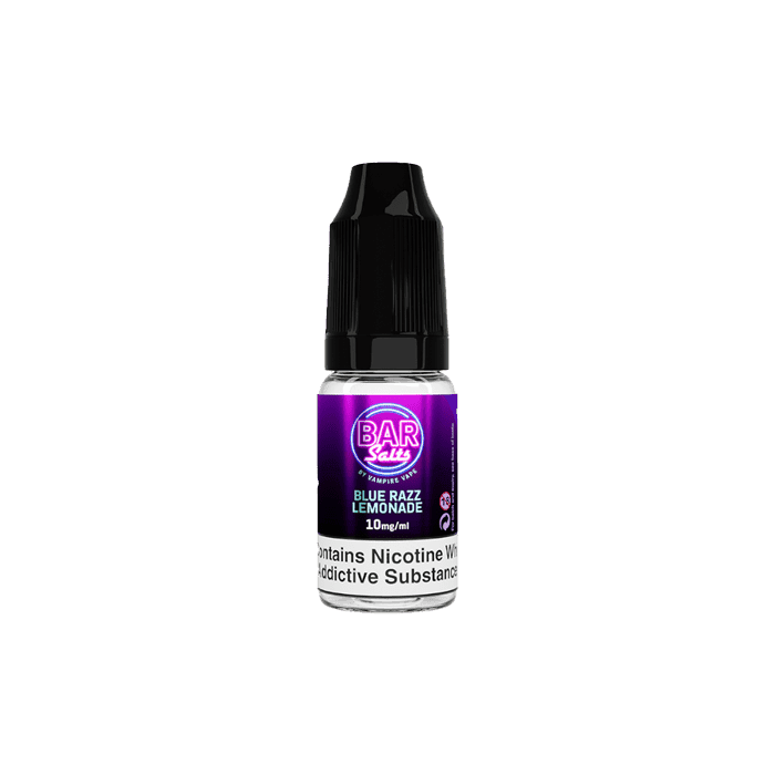Blue Razz Lemonade by Vampire Vape Bar Salt  10ml Nic Salt E-liquid - E-Liquids