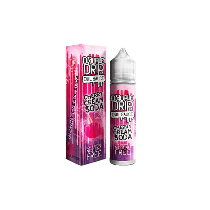 Cherry Cream Soda by Double Drip  50ml Shortfill E-liquid - E-Liquids