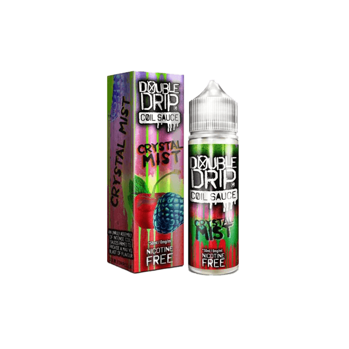 Crystal Mist by Double Drip  50ml Shortfill E-liquid - E-Liquids