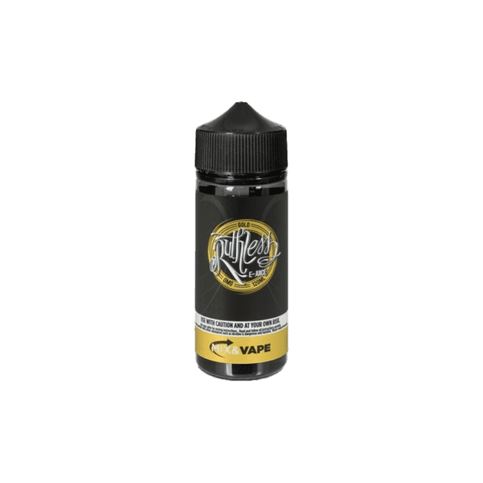 Gold by Ruthless  100ml Shortfill E-liquid - 0mg E-Liquid