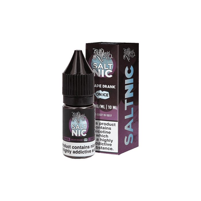Grape Drank On Ice by Ruthless –10ml Nic Salt E-liquid