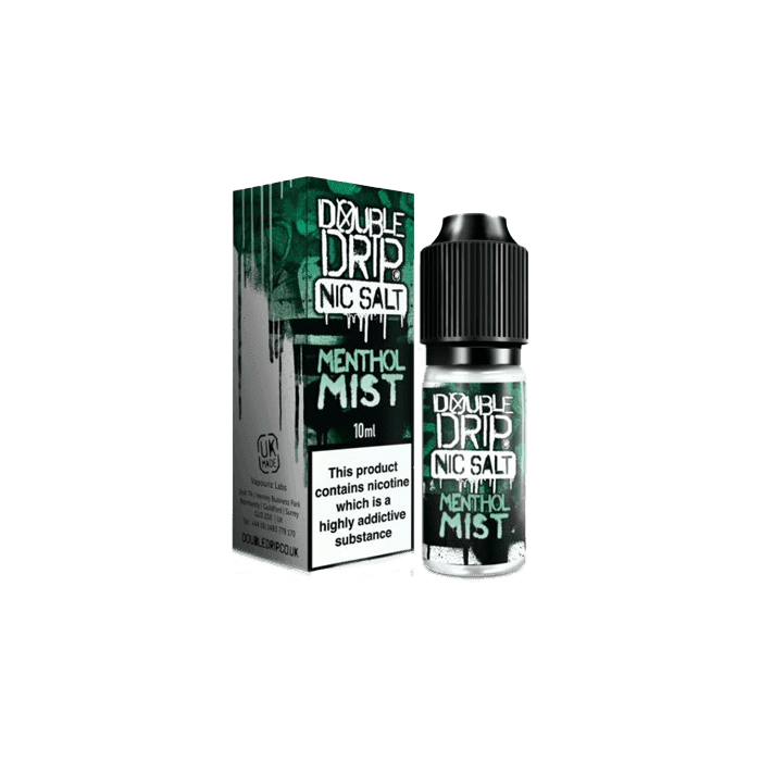 Menthol Mist by Double Drip  10ml Nic Salt E-liquid - E-Liquids