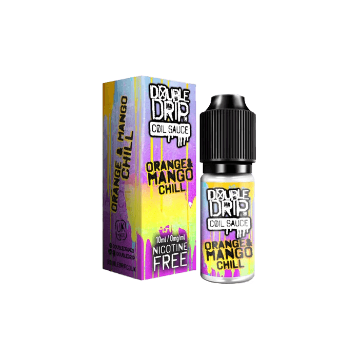 Orange Mango Chill by Double Drip  10ml E-liquid - E-Liquids