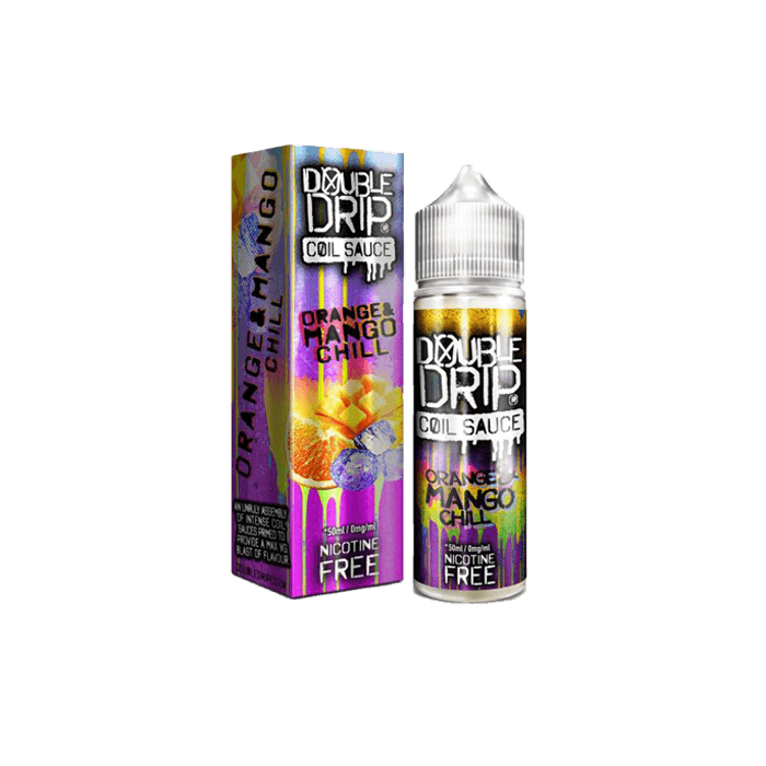 Orange Mango Chill by Double Drip  50ml Shortfill E-liquid - E-Liquids